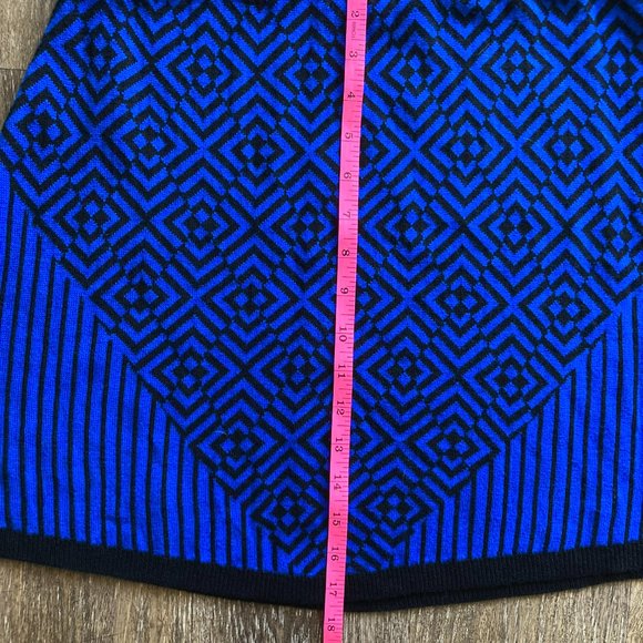 Romeo & Juliet Couture Diamond Striped Size M Sweater Mini Skirt - Picture 10 of 10